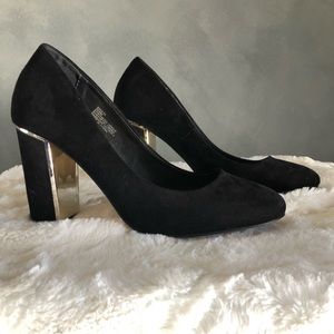 Black 3 inch heels